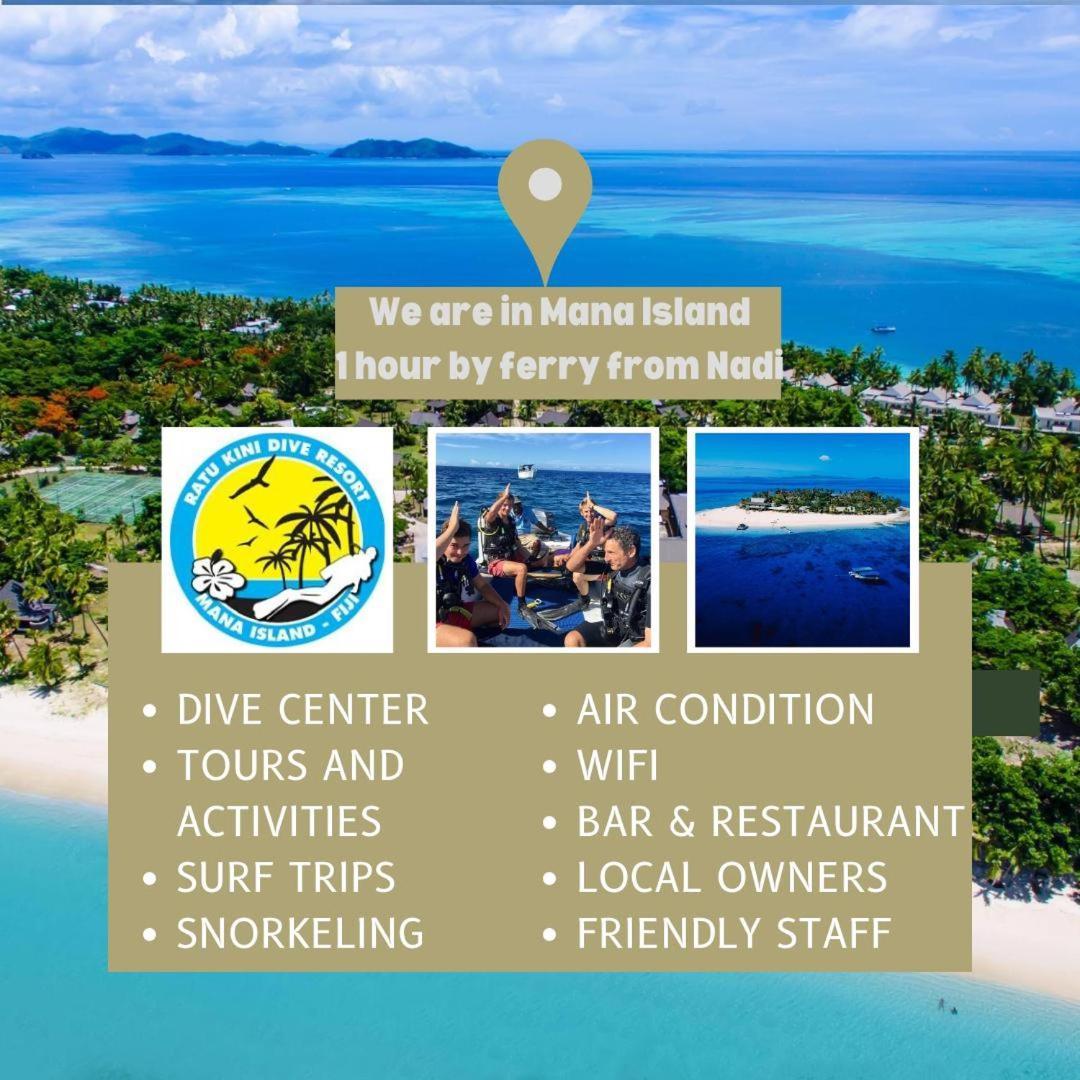 Ratu Kini Dive & Stay Остров Мана Экстерьер фото
